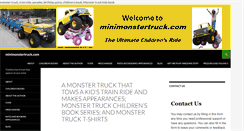 Desktop Screenshot of minimonstertruck.com