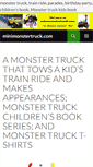 Mobile Screenshot of minimonstertruck.com